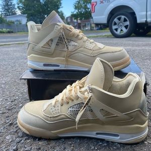 Jordan 4 retro/ off-white - Beige